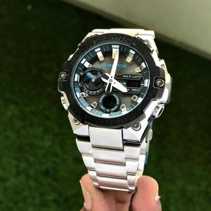 Casio G-Shock G-Steel firstcopy GST-B400 Stainless Steel Black Dial Men’s Watch