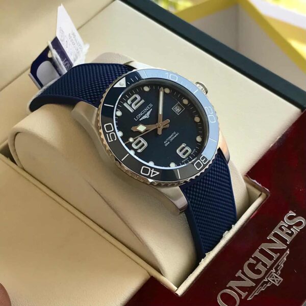 Longines HydroConquest firstcopy Silver Blue Fiber Automatic Men’s Watch
