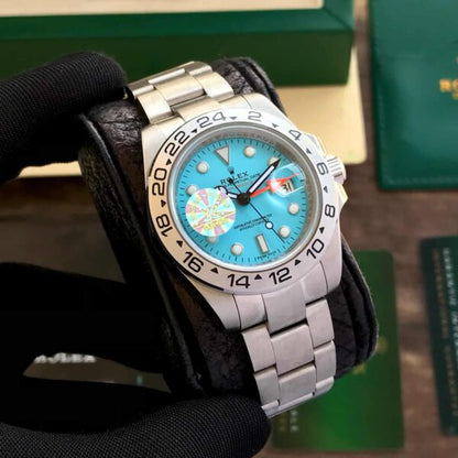 Rolex Explorer Tiffany Dial Automatic Mens Watch firstcopy