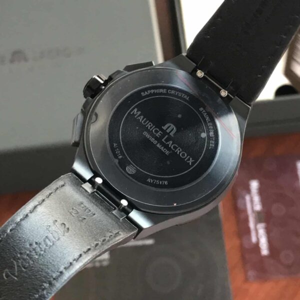 Maurice Lacroix Aikon firstcopy Black PVD Quartz Chronograph Limited Edition Men’s Watch