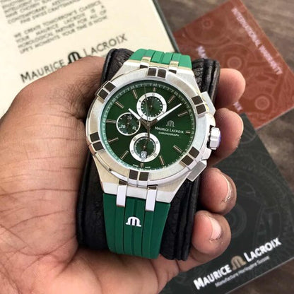 Maurice Lacroix Aikon firstcopy Green Quartz Chronograph Men’s Watch