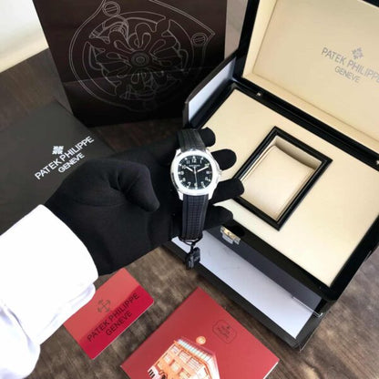 Patek Philippe Aquanaut firstcopy Silver Black Swiss ETA Automatic Men’s Watch