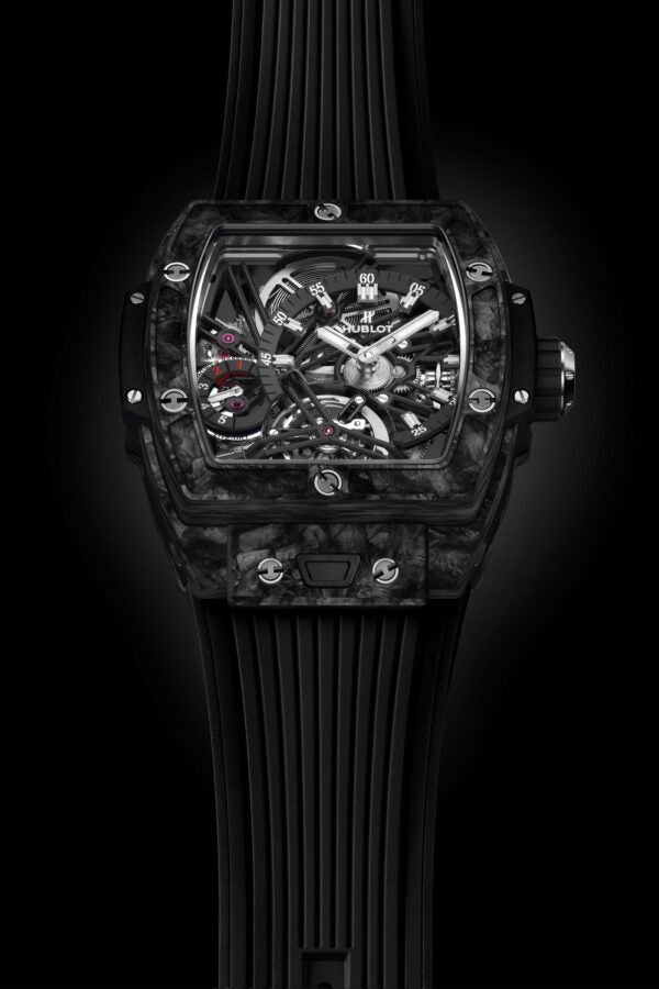 Hublot Spirit of Big Bang Tourbillon firstcopy Carbon Black 42mm Swiss Automatic Men’s Watch