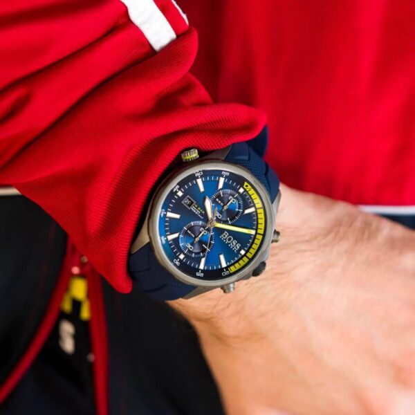 Hugo Boss Globetrotter 1513821 Men’s Sports Firstcopy Replica Watch