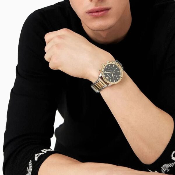 Emporio Armani AR11521 Firstcopy Two Tone Stainless Steel Men's Watch