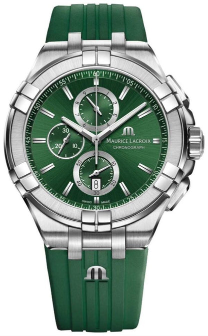 Maurice Lacroix Aikon firstcopy Green Quartz Chronograph Men’s Watch