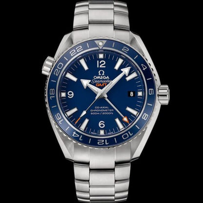 Omega Planet Ocean firstcopy GMT Silver Blue Dial Japanese Automatic Men’s Watch