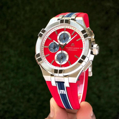 Maurice Lacroix Aikon firstcopy Supermarine Quartz Chronograph Men’s Watch