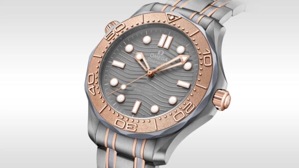 Omega Seamaster firstcopy Grey Dial Co-Axial Automatic Matte Finish Men’s Watch