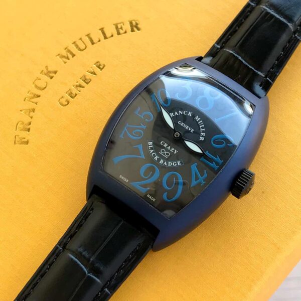 Franck Muller Crazy Hours firstcopy Black Badge Automatic Men’s Watch