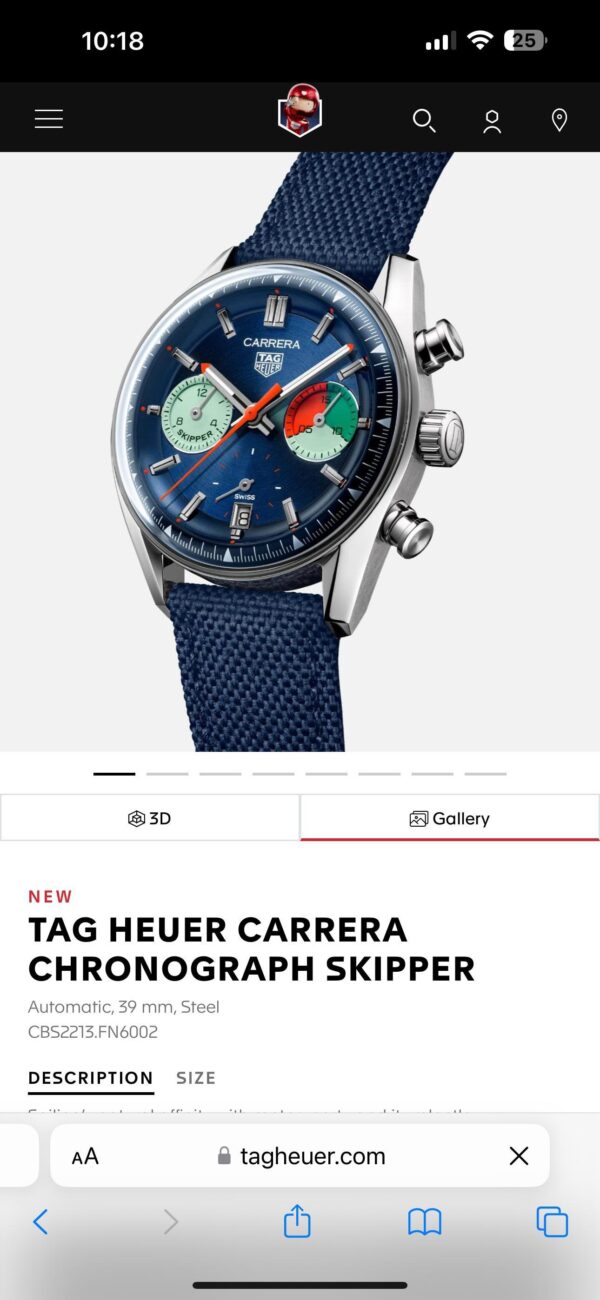 Tag Heuer Grand Carrera Skipper Stainless Steel Japanese Mens Watch firstcopy