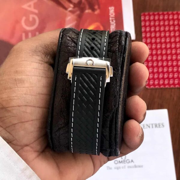 Omega Aqua Terra firstcopy Turquoise Dial Black Rubber Automatic Men’s Watch