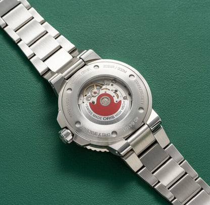 Oris Aquis Date Silver Grey Dial Men’s Sports Firstcopy Replica ETA Watch