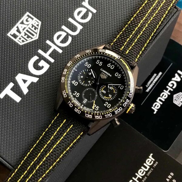 Tag Heuer Carrera X Porsche Yellow Racing Premium Mens Watch firstcopy