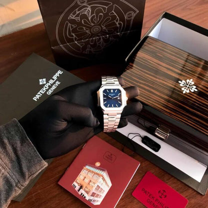 Patek Philippe Cubitus firstcopy Stainless Steel Blue Dial Automatic Men’s Watch