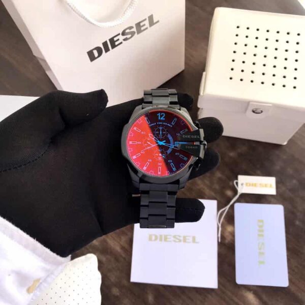 Diesel Mega Chief firstcopy DZ4318 Black Chronograph Men’s Watch
