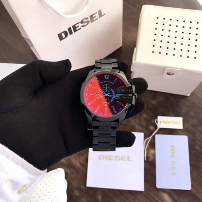 Diesel Mega Chief firstcopy DZ4318 Black Chronograph Men’s Watch