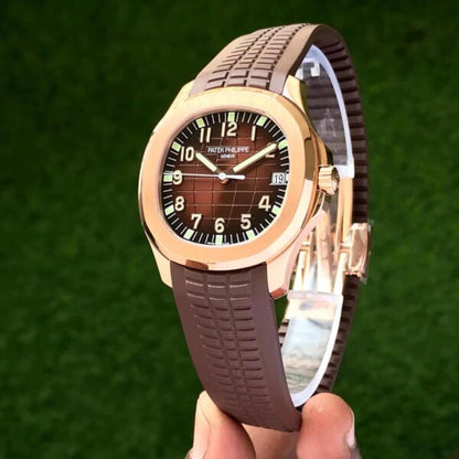 Patek Philippe Aquanaut 5167R firstcopy Rosegold Brown Dial Swiss ETA Automatic Men’s Watch