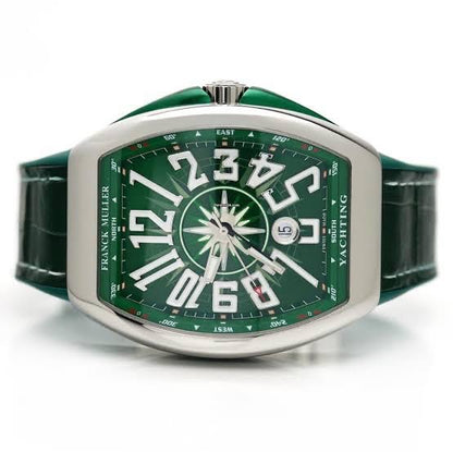 Franck Muller Vanguard firstcopy V45 Steel Green Swiss ETA Automatic Men’s Watch