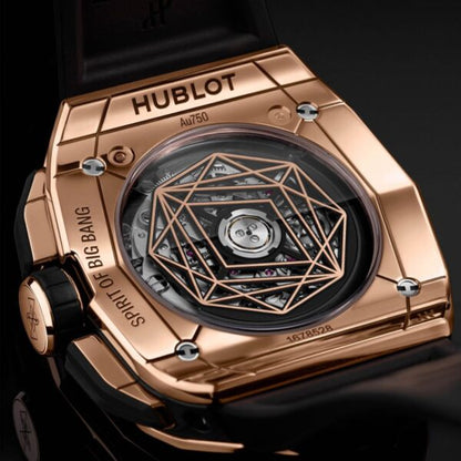 Hublot Big Bang Sang Bleu King Gold Pave firstcopy Diamond Bezel 42mm Men’s Watch