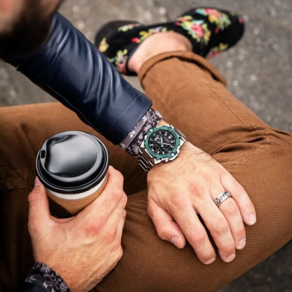 Casio G-Shock G-Steel firstcopy GST-B400 Stainless Steel Green Dial Men’s Watch