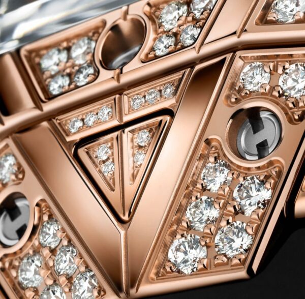 Hublot Big Bang Sang Bleu King Gold Pave firstcopy Diamond Bezel 42mm Men’s Watch