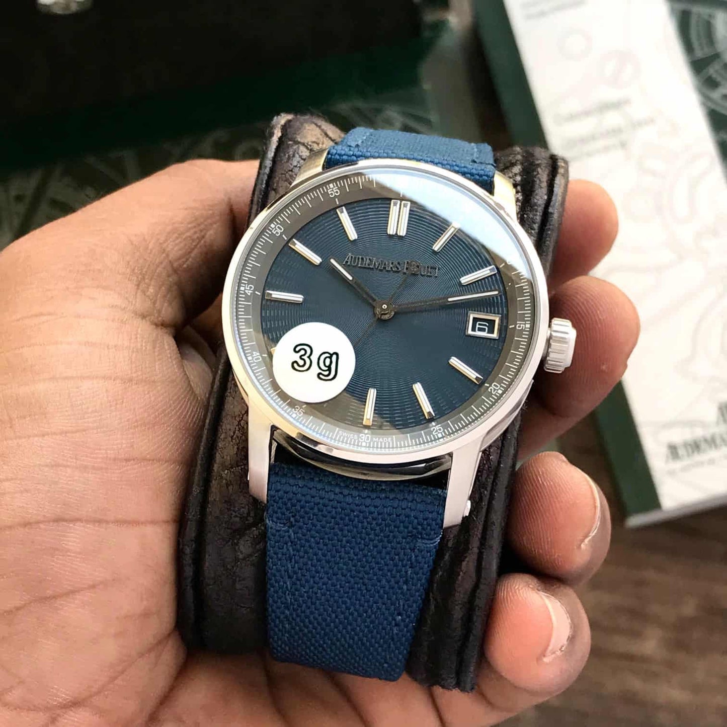 Audemars Piguet Code 11.59 Blue Dial Men’s Sports Firstcopy Replica ETA Watch