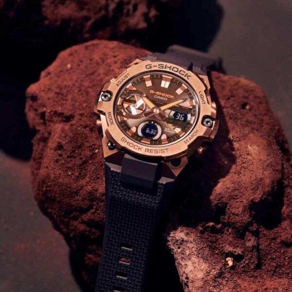 Casio G-Shock firstcopy Gravitymaster GR-B100-1A4ER Rosegold Dial Men’s Watch