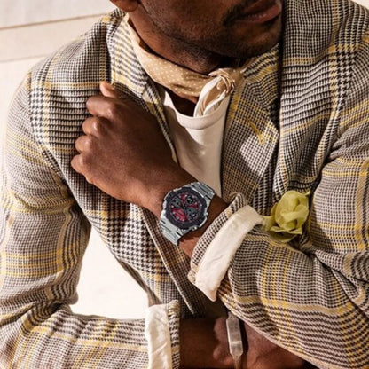 Casio G-Shock G-Steel firstcopy GST-B400 Stainless Steel Red Dial Men’s Watch