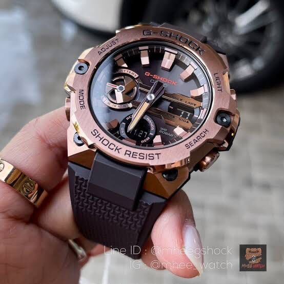 Casio G-Shock firstcopy Gravitymaster GR-B100-1A4ER Rosegold Dial Men’s Watch