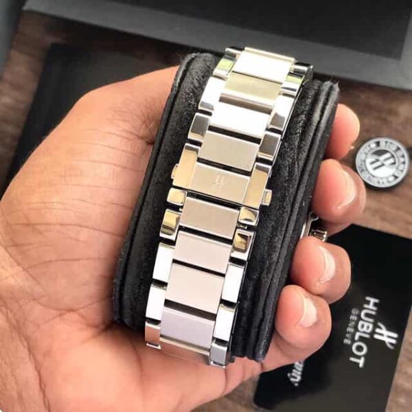 Hublot Classic Big Bang firstcopy Stainless Steel Black Dial Swiss ETA Men’s Watch