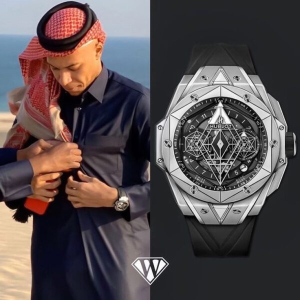 Hublot Big Bang Sang Bleu King firstcopy Silver Premium Men’s Watch