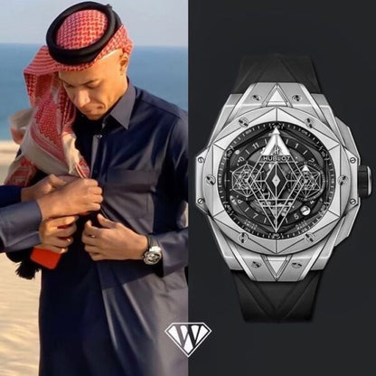 Hublot Big Bang Sang Bleu King firstcopy Silver Premium Men’s Watch