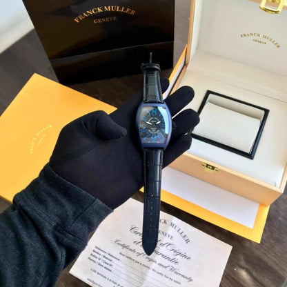 Franck Muller Crazy Hours firstcopy Black Badge Automatic Men’s Watch
