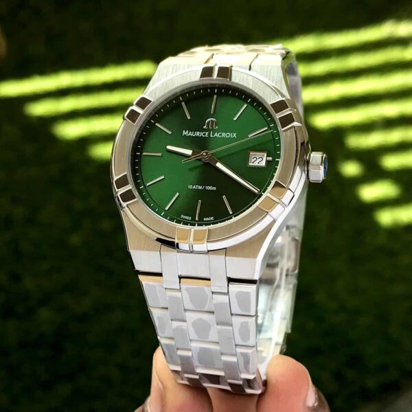 Maurice Lacroix Aikon firstcopy 40mm Quartz Stainless Steel Green Dial Men’s Watch