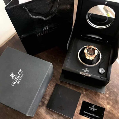 Hublot Big Bang King Sang Bleu firstcopy Rose Gold Premium Men’s Watch