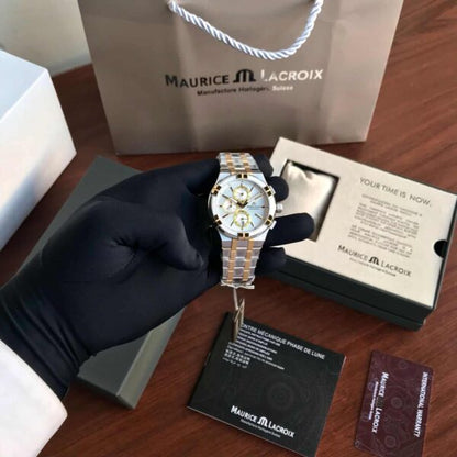 Maurice Lacroix Aikon firstcopy Two Tone Quartz Chronograph Men’s Watch