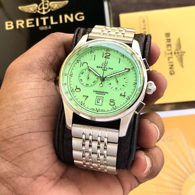 Breitling Premier Firstcopy Japanese Quality Chronograph Men's Watch