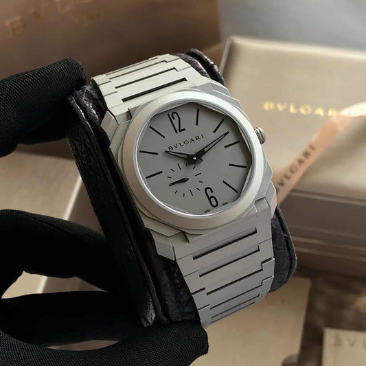 Bvlgari Octo Finissimo Firstcopy Full Grey Swiss ETA Automatic Men's Watch