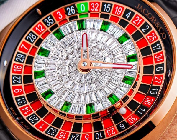 Jacob & Co Casino Tourbillon Rose Gold Men’s Sports Firstcopy Replica ETA Watch