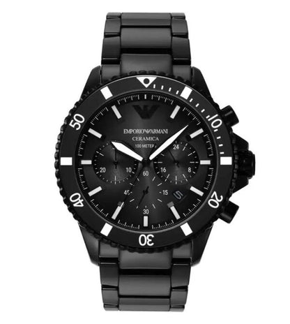 Emporio Armani AR70010 Firstcopy Black Ceramic Chronograph Men's Watch