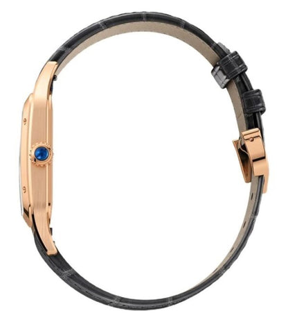 Cartier De Santos Dumont firstcopy Premium RoseGold White Dial Unisex Watch