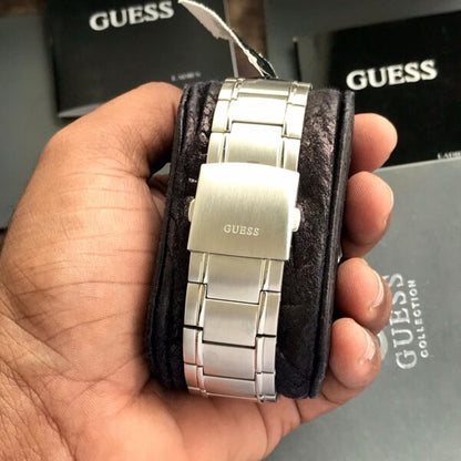 Guess W1249G1 firstcopy Analog Black Dial Chronograph Men’s Watch