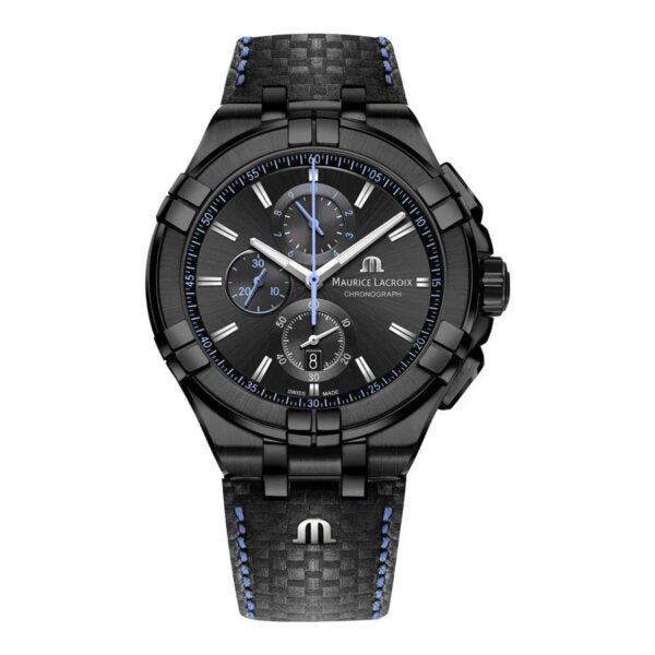 Maurice Lacroix Aikon firstcopy Black PVD Quartz Chronograph Limited Edition Men’s Watch