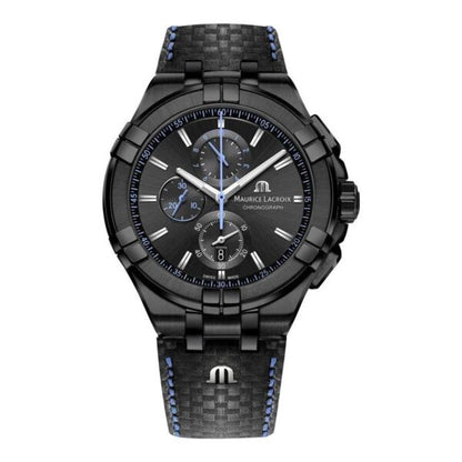 Maurice Lacroix Aikon firstcopy Black PVD Quartz Chronograph Limited Edition Men’s Watch