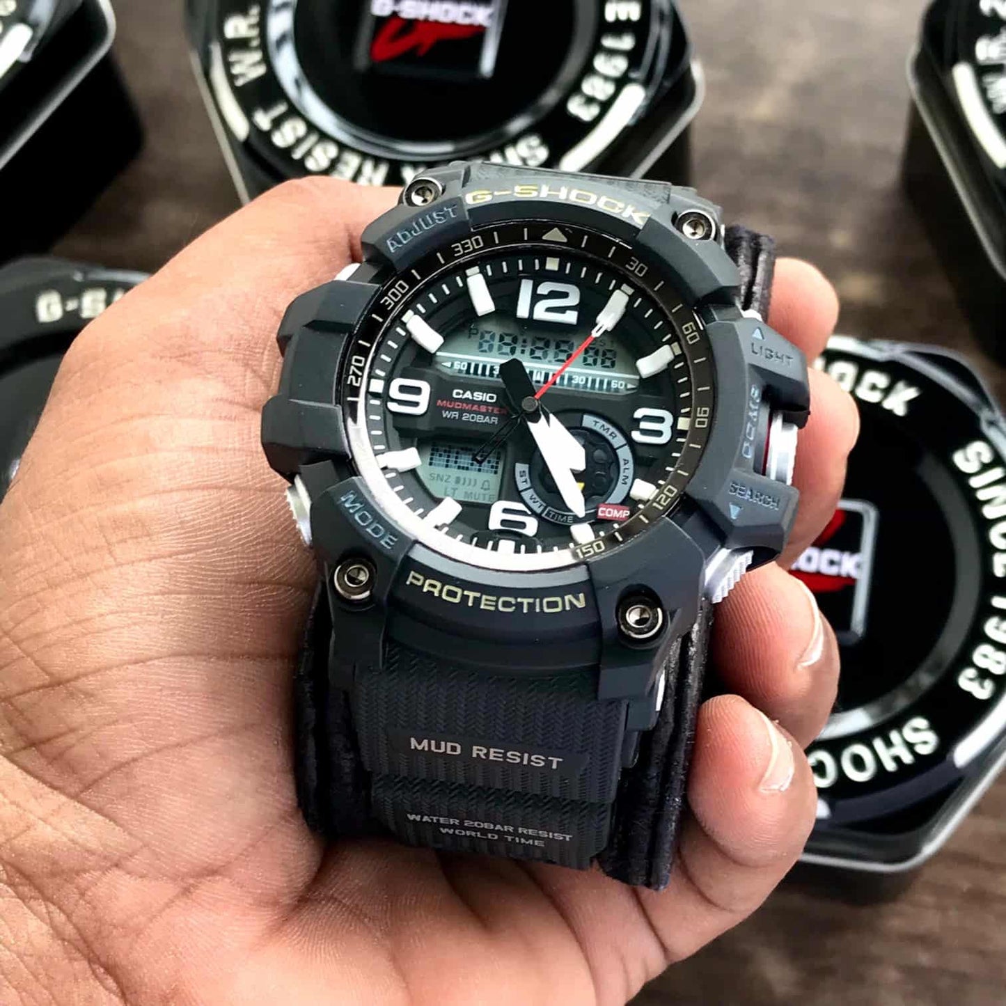 Casio G-Shock firstcopy Mudmaster GG-1000-1ADR Black Analog-Digital Black Strap Men’s Watch