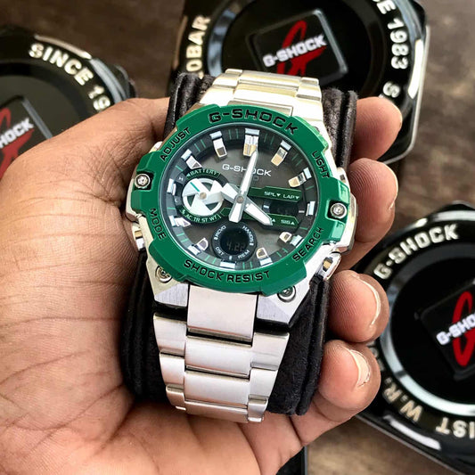 Casio G-Shock G-Steel firstcopy GST-B400 Stainless Steel Green Dial Men’s Watch