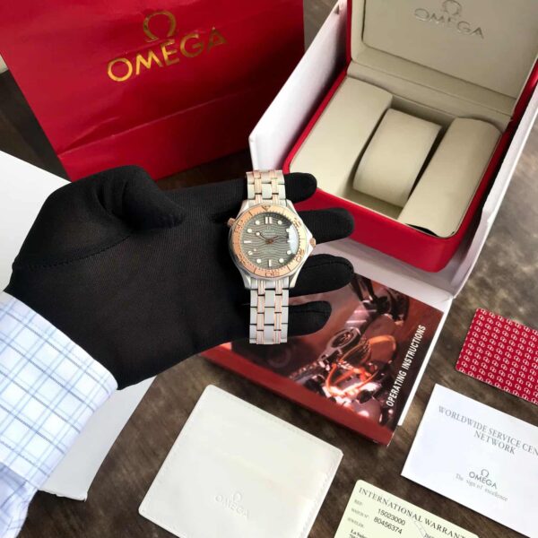 Omega Seamaster firstcopy Grey Dial Co-Axial Automatic Matte Finish Men’s Watch