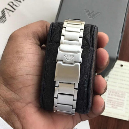 Emporio Armani AR11589 Firstcopy GMT Stainless Steel Men's Watch