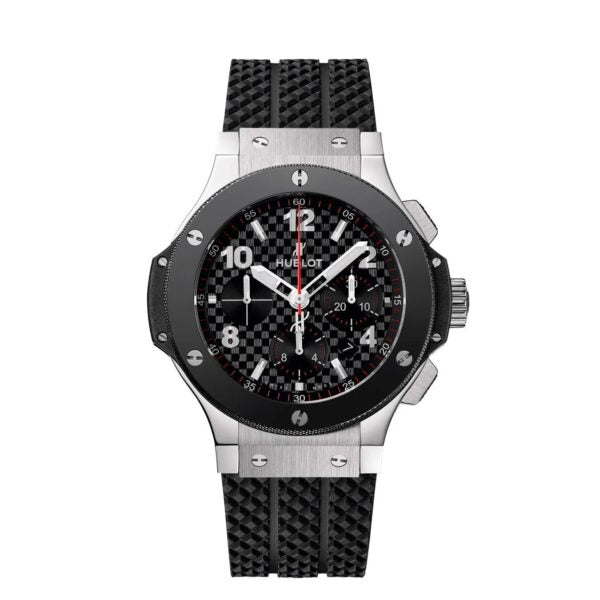 Buy Hublot Big Bang Silver Black Japanese Watch For Men